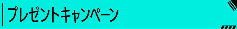 プレゼントキャンペーン